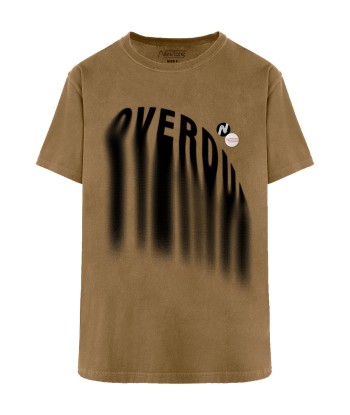 Tee shirt trucker havane "OVERBUD" Les êtres humains sont 