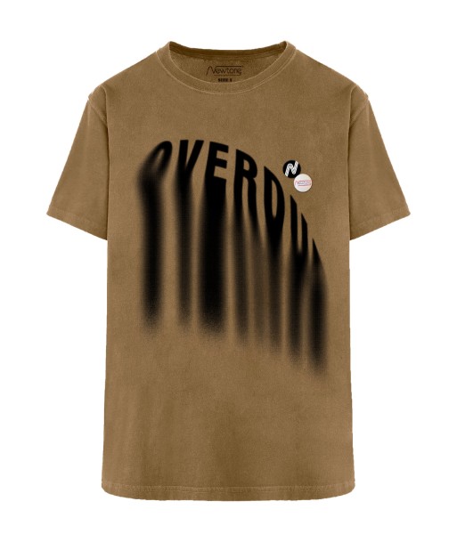 Tee shirt trucker havane "OVERBUD" en ligne