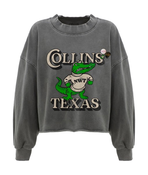 Pepper cropped sweatshirt “COLLINS” destockage