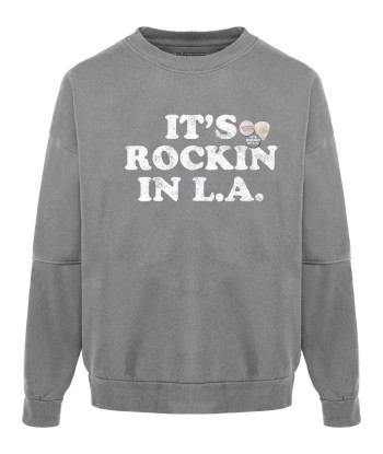 Roller gray “ROCKIN” sweatshirt Livraison rapide