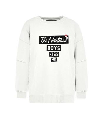 Off-white “KISS ME” roller sweatshirt Vous souhaitez 