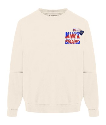 “TOURING” natural rollerblading sweatshirt en stock