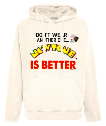 Hoodie jagger natural "BETTER" brillant des détails fins