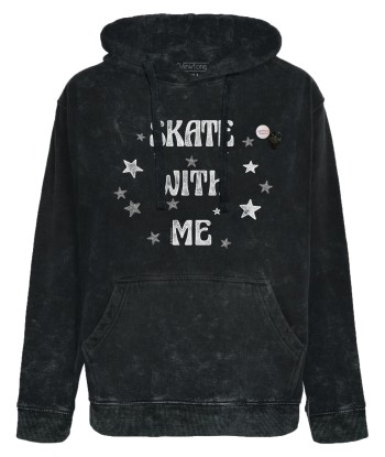 Jagger napalm acid "SKATE WITH ME" hoodie brillant des détails fins