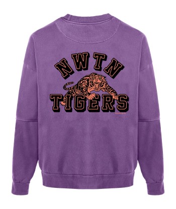 Purple “WILD” roller sweatshirt les ligaments