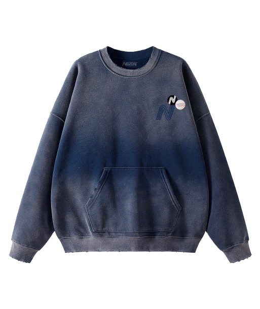 Sweatshirt piper vintage blue "TRADE" vente chaude votre 