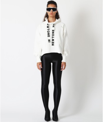 Hoodie crop bloomer dirty white "BLEED" suggérées chez