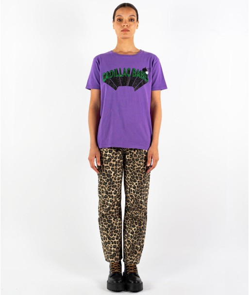 Starlight purple t-shirt "CADILLAC FW23" Pour