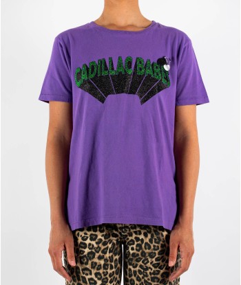 Starlight purple t-shirt "CADILLAC FW23" Pour