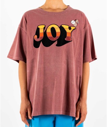 “JOY FW23” brick trucker t-shirt l'évolution des habitudes 