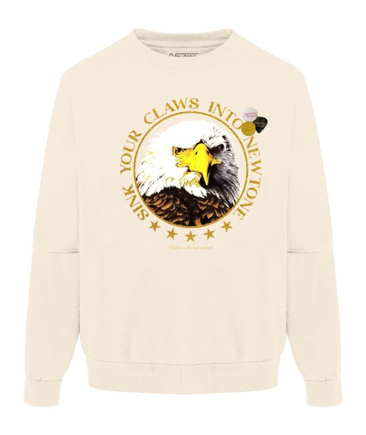 Natural roller sweatshirt “CLAWS” plus qu'un jeu 