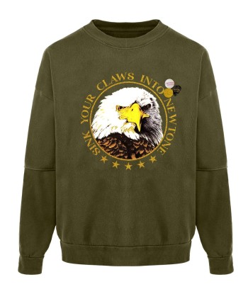 Khaki “CLAWS” rollerblading sweatshirt 50% de réduction en Octobre 2024