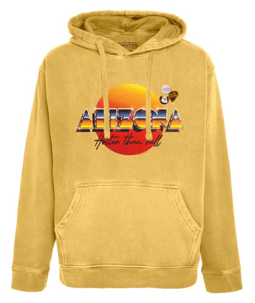 Jagger mustard hoodie "HOTTER" En savoir plus