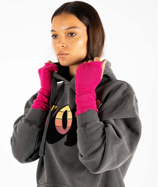 Mitten mitten fuschia "BLEED" ou a consommer sur place