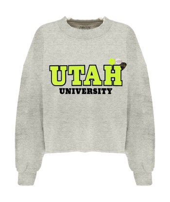 Sweatshirt crop porter elephant "UNIVERSITY" en ligne